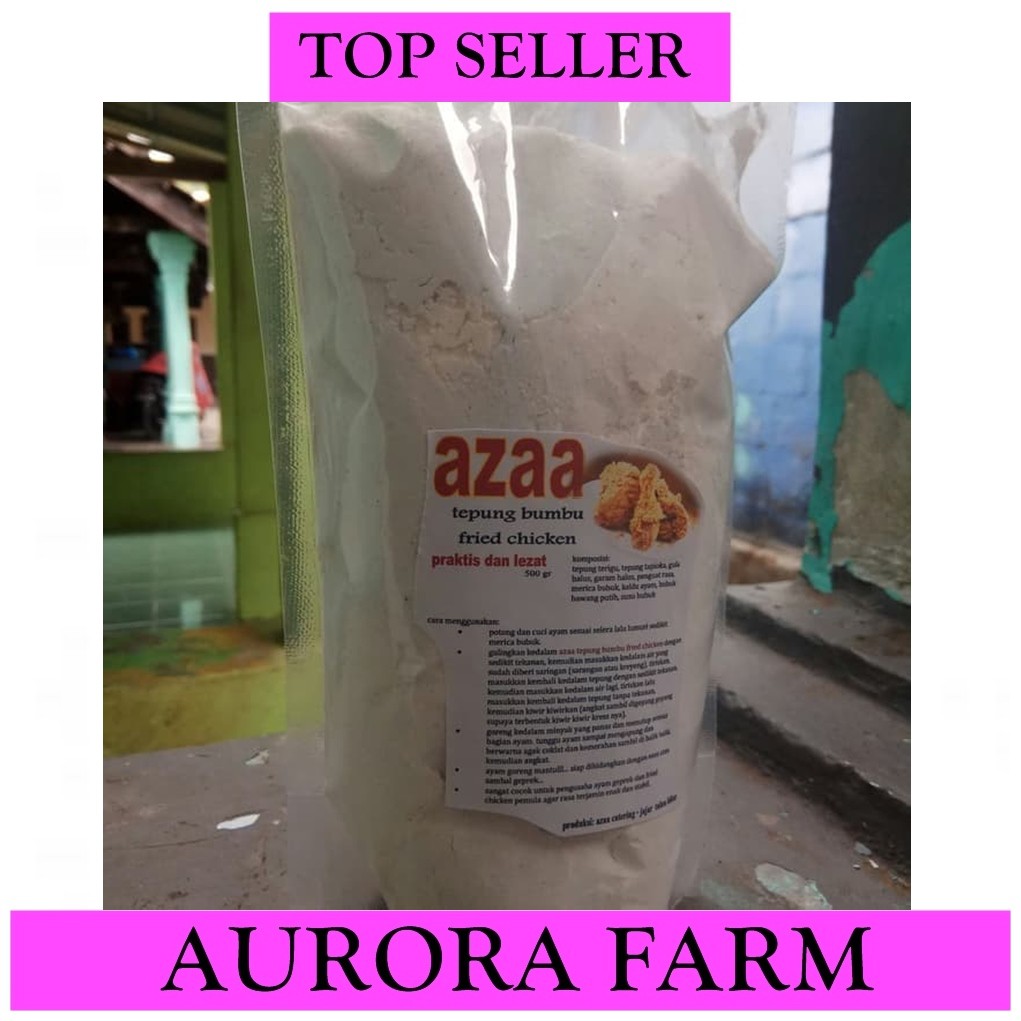 

Tepung Bumbu Fried Chicken Berat 500 gr