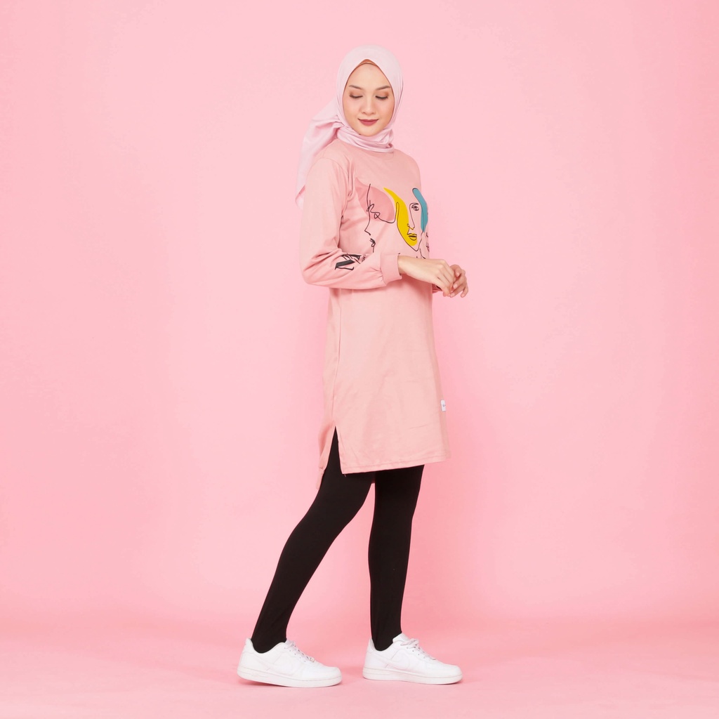 Tunik Atasan Wanita Muslimah Kualitas Premium