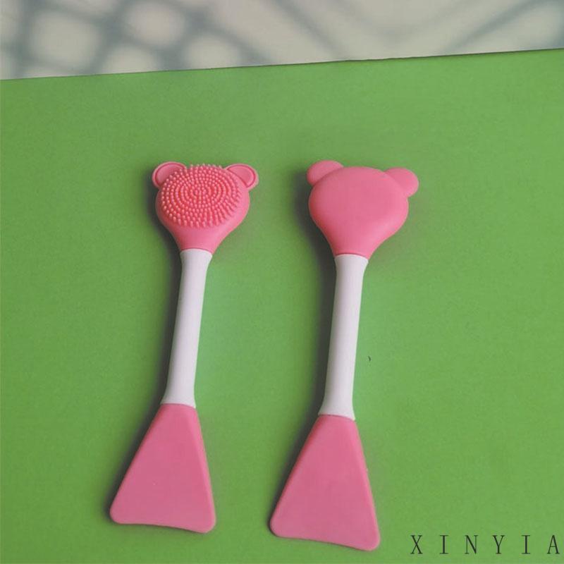 Brush Masker Wajah Manual Portable Bahan Silikon Lembut Untuk Alat Kecantikan Xia.id Kaos T-Shirt Lengan Pendek Motif Print Untuk Wanita