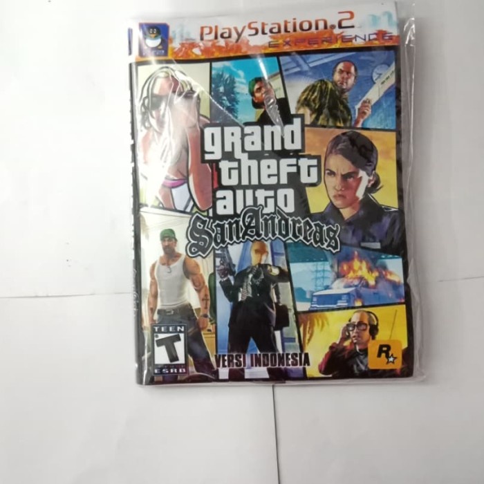 (READY) KASET PS2 GTA SAN ANDREAS