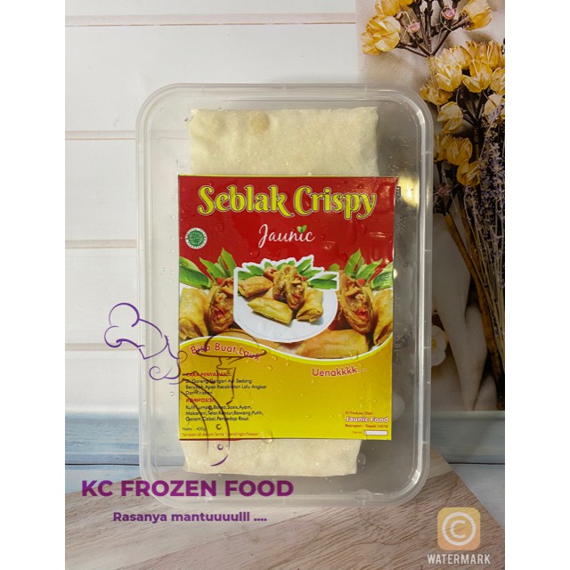 

KC Frozen - Seblak Crispy Pedas Isi 10 Pcs / Seblak Goreng Pedas Murah / Seblak Balut Kulit Lumpia