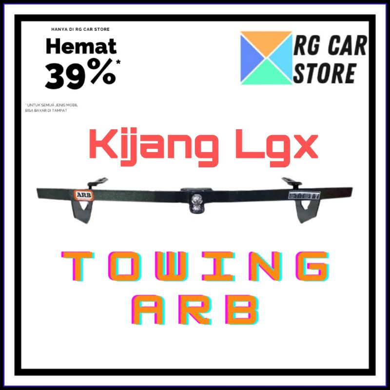 TOWING BAR KIJANG LGX/PELINDUNG BUMPER MOBIL KIJANG LGX BERKUALITAS