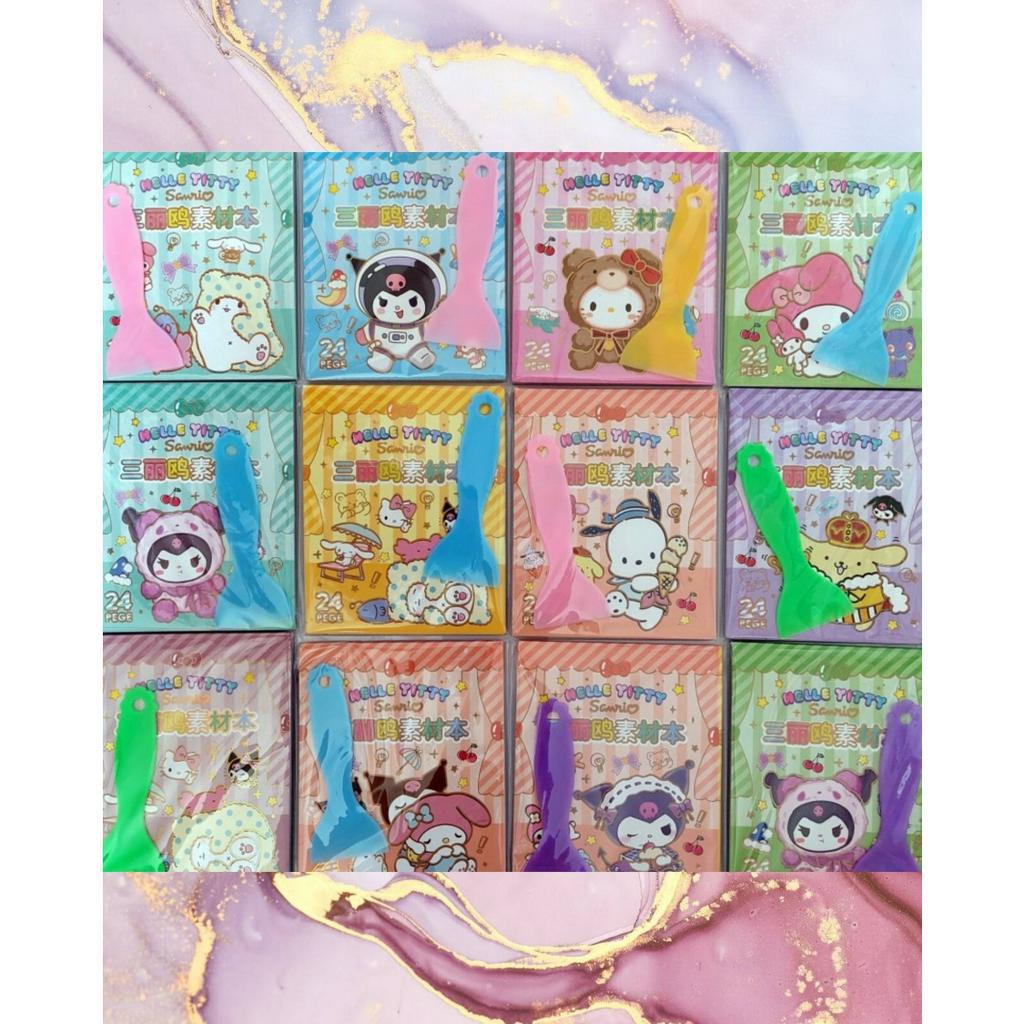 

LBK Sticker Buku Sanrio Spatula Isi 24 Lembar