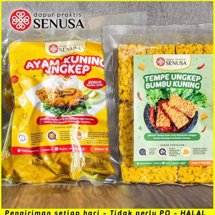 

PAKET AYAM UNGKEP KUNING (5 pcs) + TEMPE UNGKEP KUNING GORENG (10 Pcs)