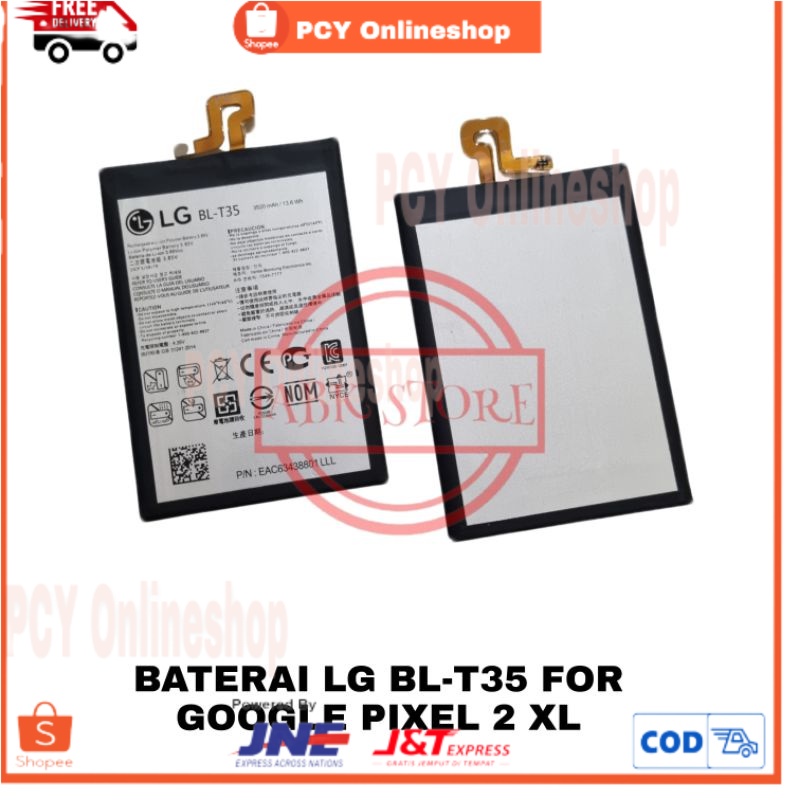 Jual Batre Baterai Battery Hp Lg Bl T For Google Pixel Xl Ori Shopee Indonesia