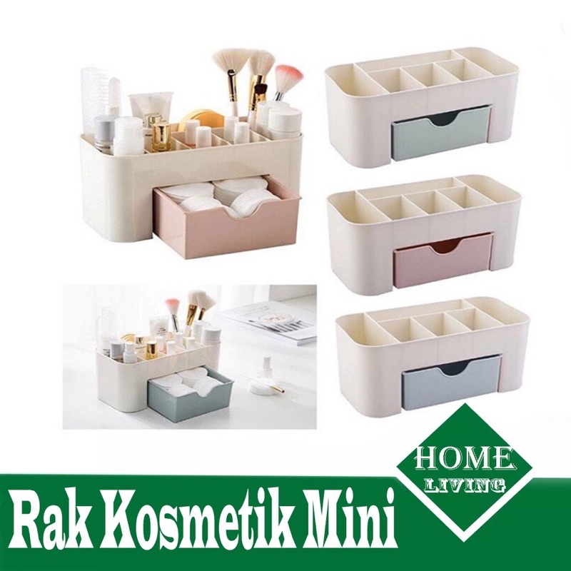 Rak Kosmetik Plastik / Rak Makeup Plastik / Rak Kosmetik Laci / Rak Kosmetik