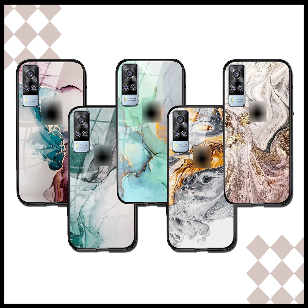 VIVO Y51 2020 [MG-93] Softcase Kaca VIVO Y51 2020 Case Hp VIVO Y51 2020 Casing Hp VIVO Y51 2020 Soft