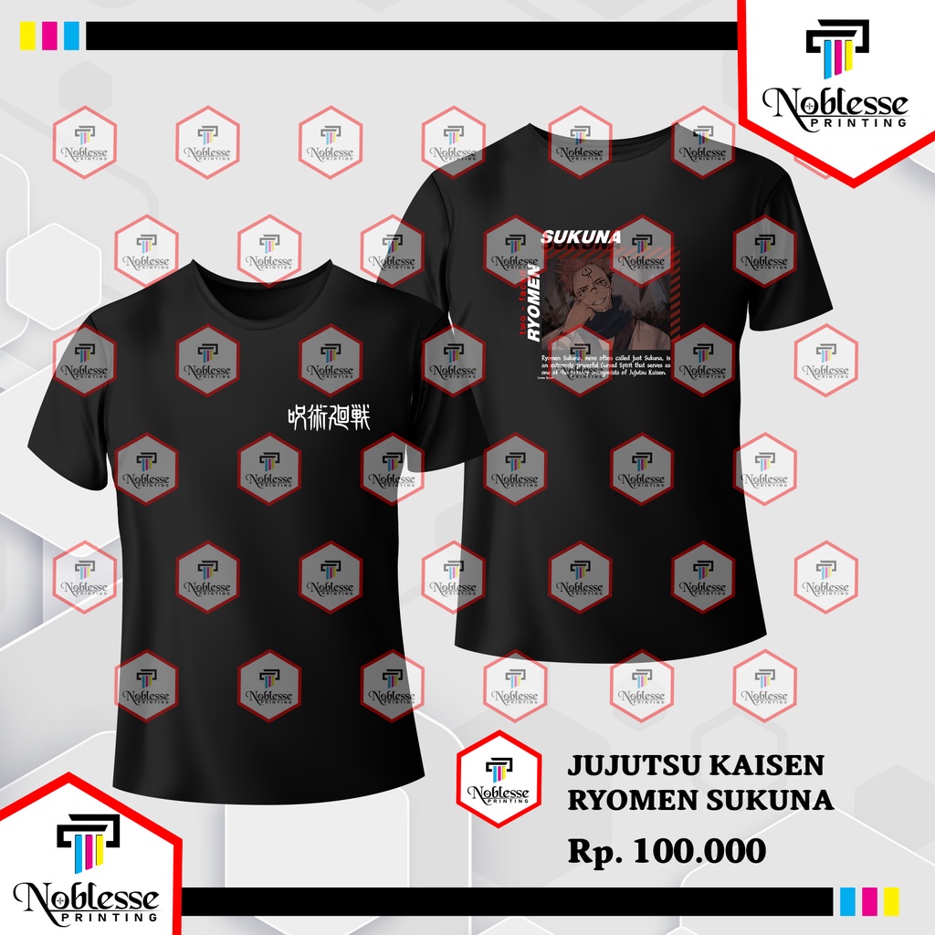 Kaos Jujutsu Kaisen - Ryomen Sukuna