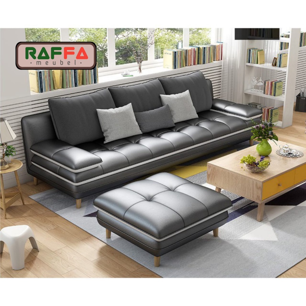 R16 RAFFA MEUBEL - Sofa Retro Scandinavian untuk Keluarga Muda, Bisa Custom & Gratis Kirim Jabodetab