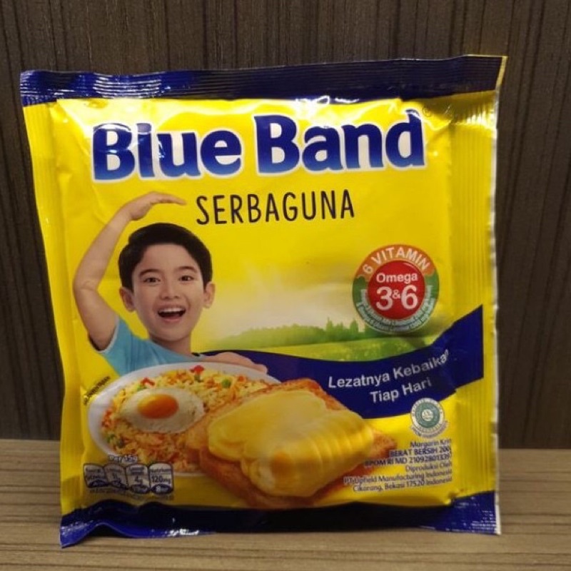 

Mentega butter margarine BLUE BAND serbaguna kemasan 200 gr