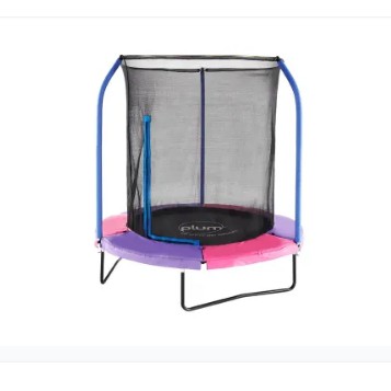 Mainan Anak Plum Trampolin Dengan Net 3 Poles 182 Cm Motorik Anak