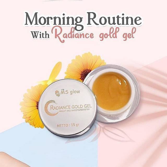 Ms Glow Radiance gold / Ms Glow Radiance gel