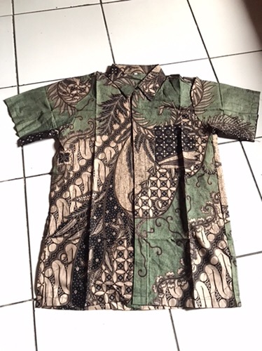 Kemeja Batik Pria Lengan Pendek Size M L Xl Katun Batik Halus Adem Serap Keringat Atasan Batik Pria