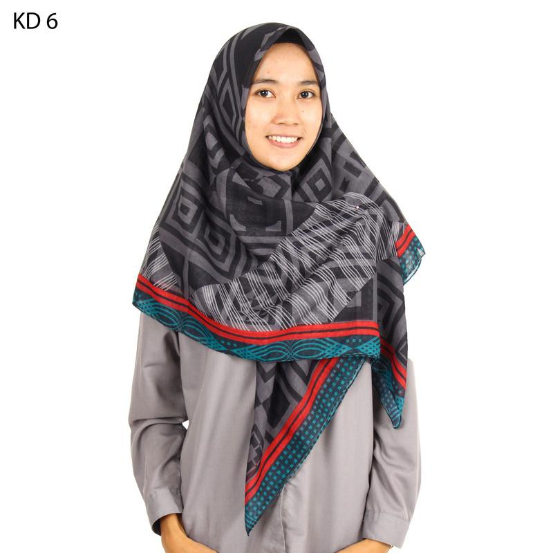 Kerudung Voal super motif terbaru