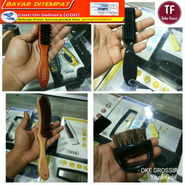 Original Sikat Pembersih Sisa Rambut Barbershop Pangkas Rambut