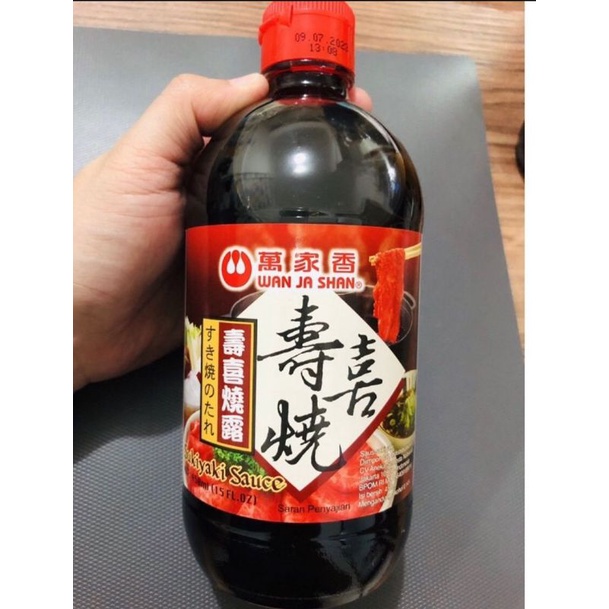 

wan ja shan sukiyaki sauce/saus sukiyaki 450ml