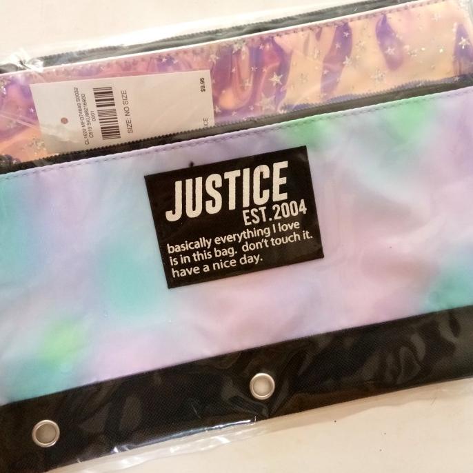 

BAYAR DITEMPAT Justice - Holo Pencil Case/TEMPAT PENSIL AESTHETIC/TEMPAT PENSIL ANAK PEREMPUAN/TEMPAT PENSIL LUCU/TEMPAT PENSIL 3D/TEMPAT PENSIL TRANSPARAN/TEMPAT PENSIL LUCU/TEMPAT PENSIL KOREA/TEMPAT PENSIL KAIN/TEMPAT PENSIL KALKULATOR