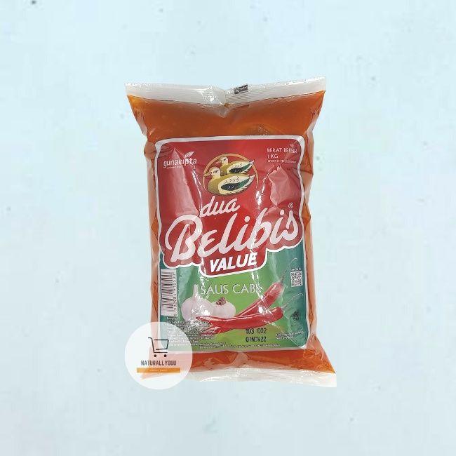 Saus Sambal Cabe Dua Belibis Pouch/Bantal 1kg