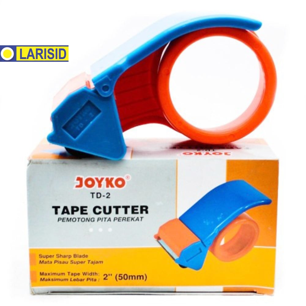 

TAPE CUTTER JOYKO TD - 2 DISPENSER PEMOTONG ISOLASI LAKBAN 2 INCH ROLL