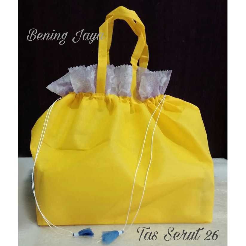 

Tas Hajatan Goodie Bag Serut Polos 26
