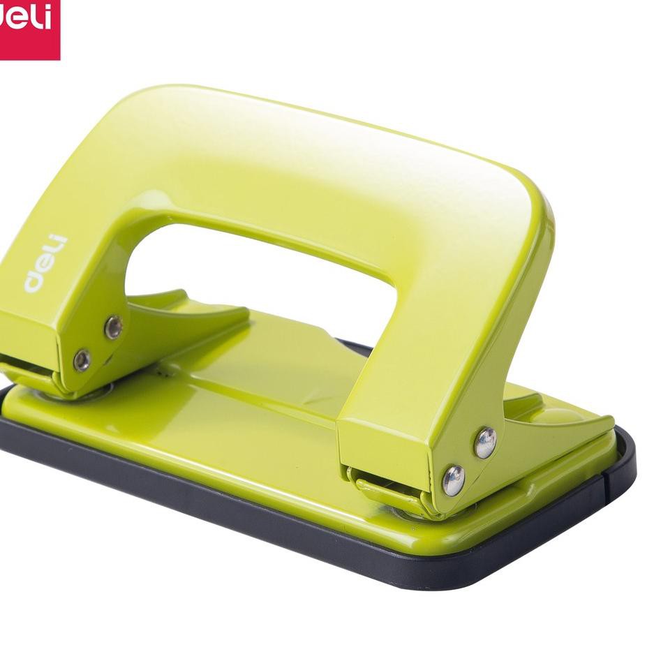 

log Deli Pelubang kertas 2 Lubang 2 Hole Punch Besi Metal 10lembar sheets E0136 €