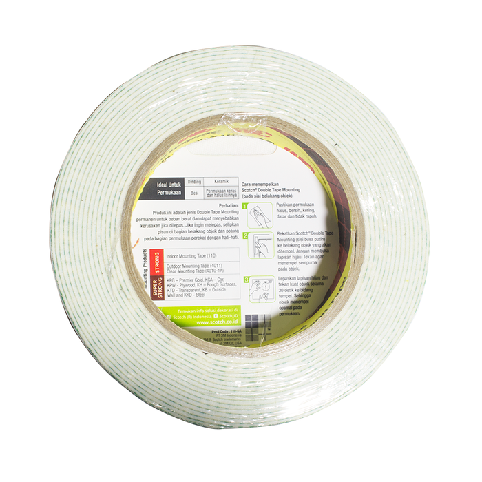 Mounting Double Tape Size 24 mm x 5 m 3M Scotch 110-5a