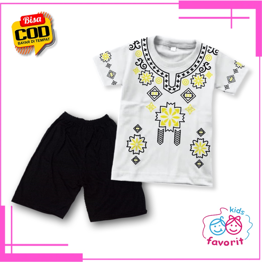 Favorit kids baju kaos koko setelan anak laki laki usia 1-10 tahun | baju anak muslim terbaru