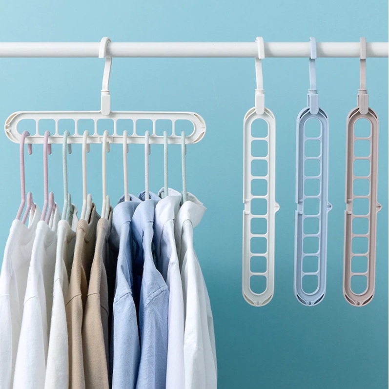 KeiKei Magic Hanger Instant 9 in 1 Gantungan Baju Ajaib Gantungan Baju 9 in 1