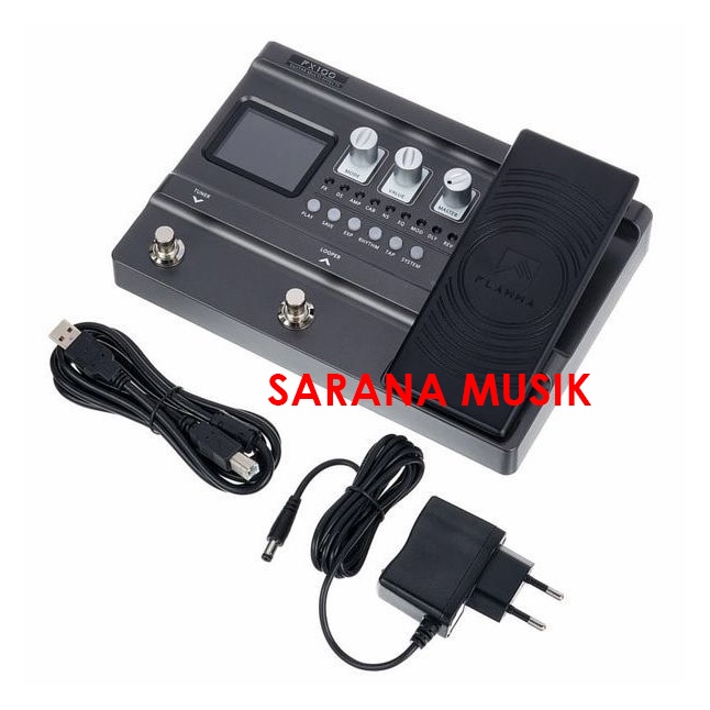 Efek Pedal FLAMMA FX100 FX 100 FLAMMA FX-100 Multi Effect Original