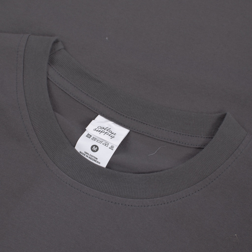 OVERSIZE TEES DARK GREY