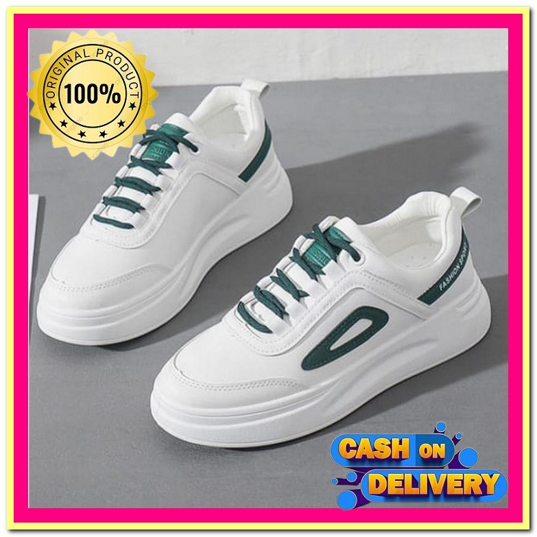 Sepatu Srs Wanita Kekinian Md 907 Sneakers Tanpa Tali - Kanvas Sapatu Harian Sneaker Kets Perempuan 