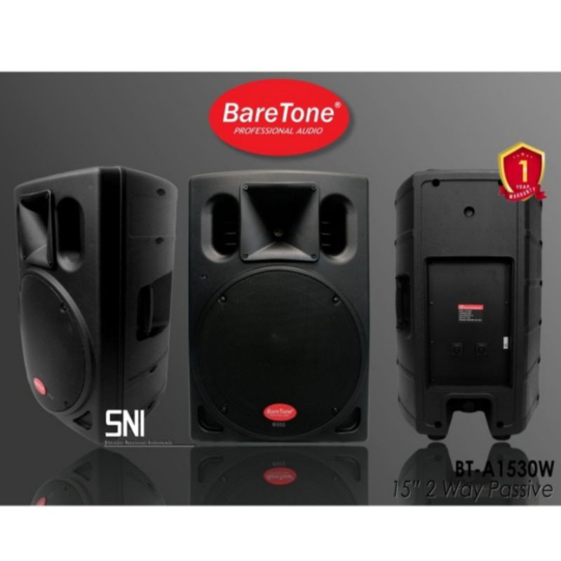 speaker pasif passive baretone 15 inch BT A1530W Original 1 unit 800 wat