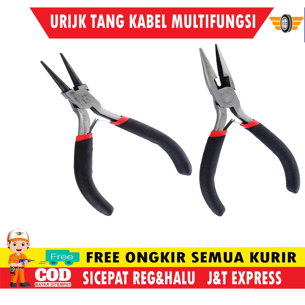 TANG PEMOTONG POTONG KABEL LISTRIK ALAT PERTUKANGAN PERALATAN LISTRIK ORIGINAL URIJK