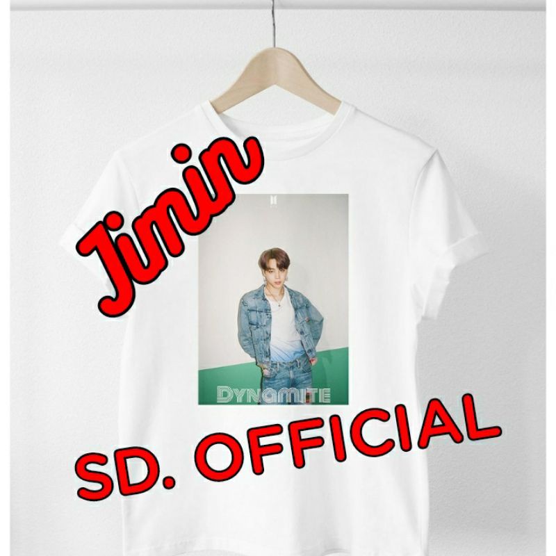 Kaos T-shirt Bangtan JIMIN Dynamite