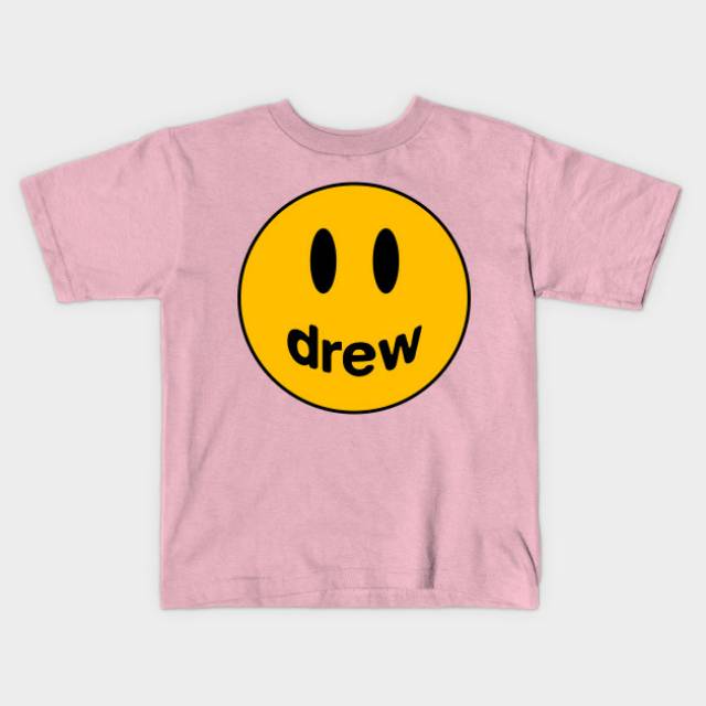 KAOS DREW HOUSE SMILE JUSTIN BIEBER mascot COMBED 30S