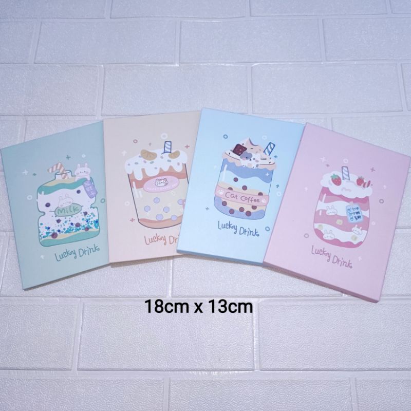 Cermin Lipat Cover Lucu / Kaca Lipat Buku Portable-5