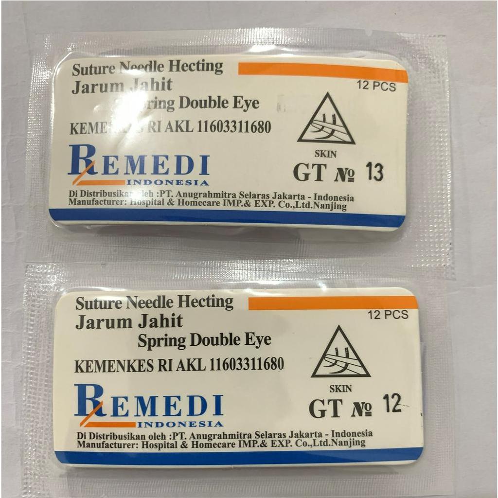 REMEDI - Suture Needle Hecting | Hect Nald | Jarum Bedah Kulit