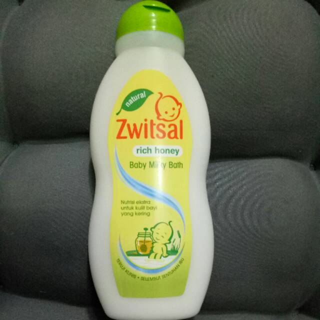 Zwitsal baby milk bath rich honey 200ml