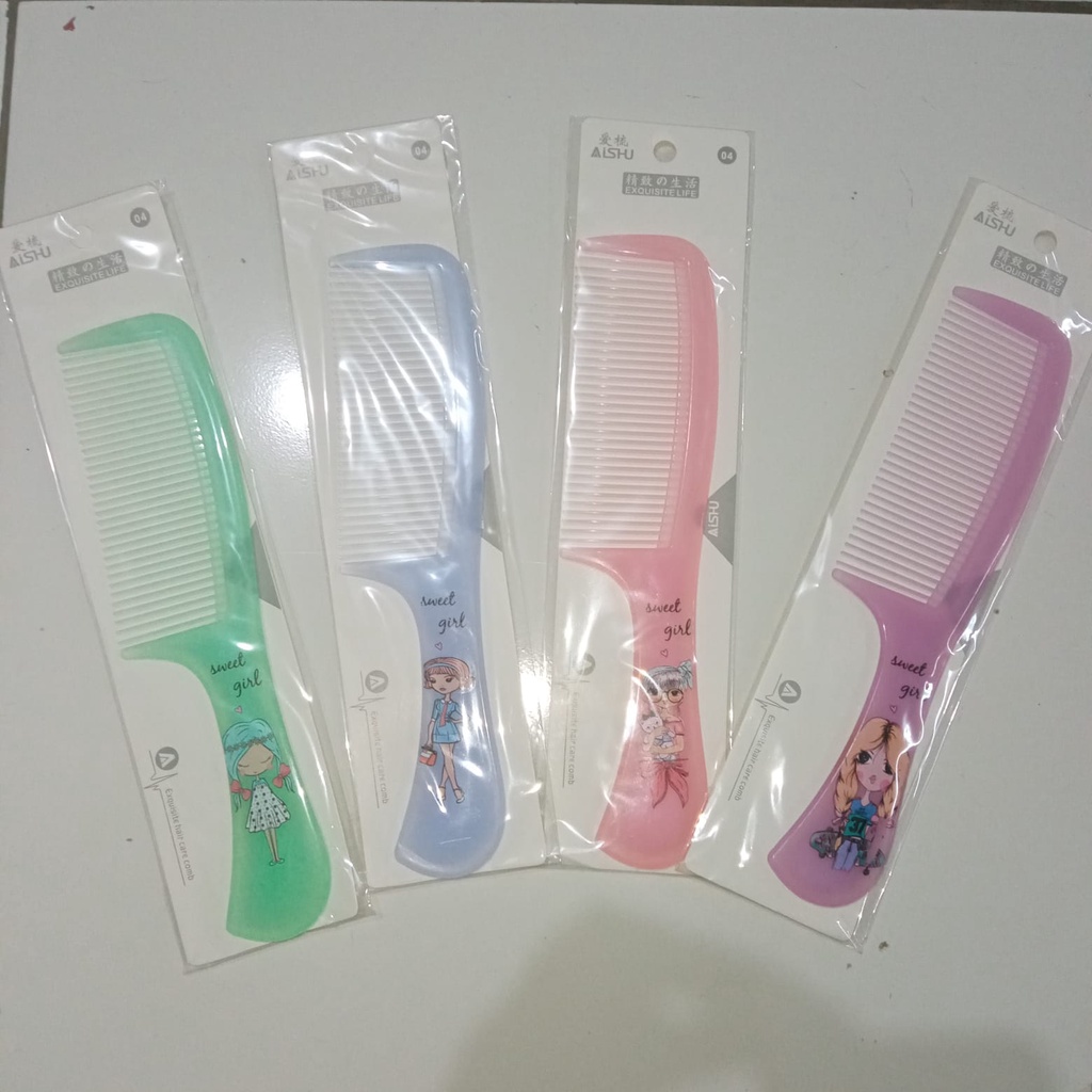Sisir Rambut Karakter hair comb
