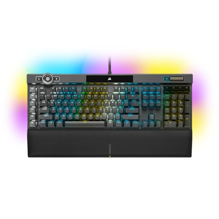 Corsair K100 RGB Optical-Mechanical Gaming Keyboard - Midnight Gold/Black