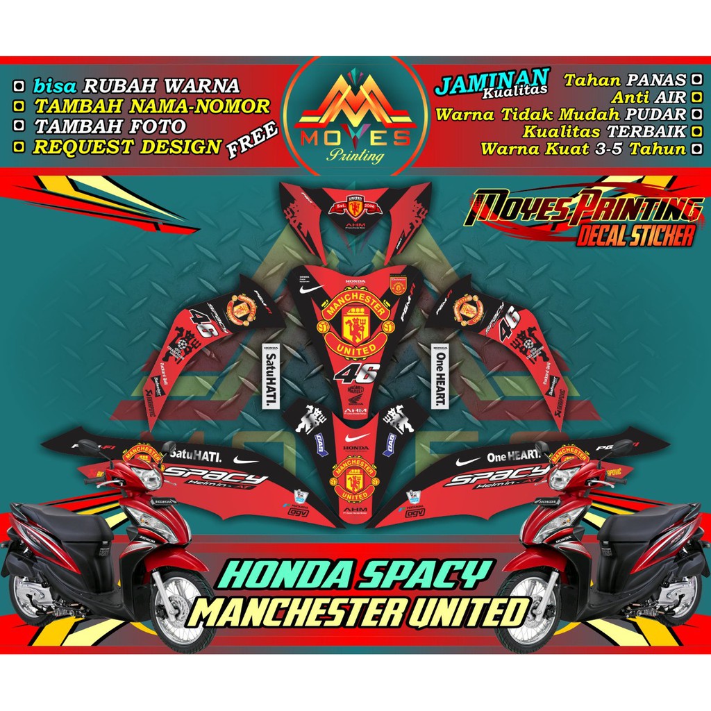 stiker honda spacy stiker spacy full body decal stiker motor spacy full body