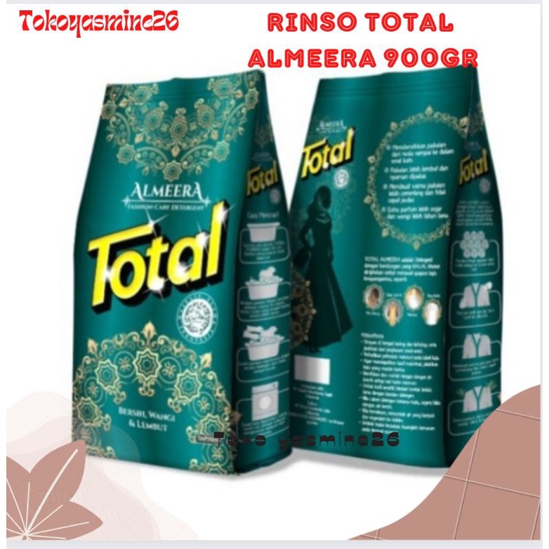 Detergent Bubuk Total Almeera 800 gram/Rinso Almeera Bubuk