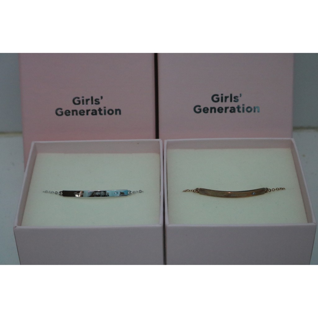 SM ARTIST LIMITED EDITION BIRTHDAY BRACELET SNSD TAEYEON