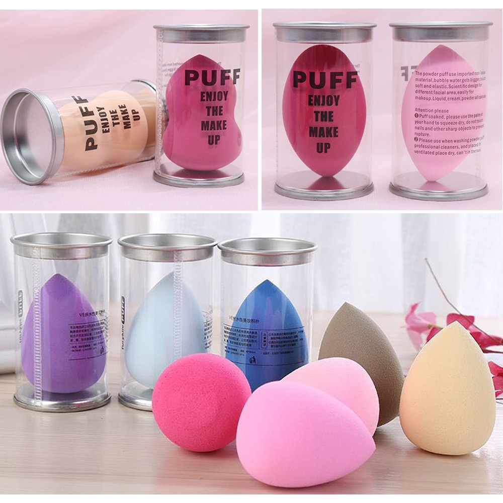 Blender Sponge Sponge Puff Makeup Powder Puff Bentuk Guci KAK