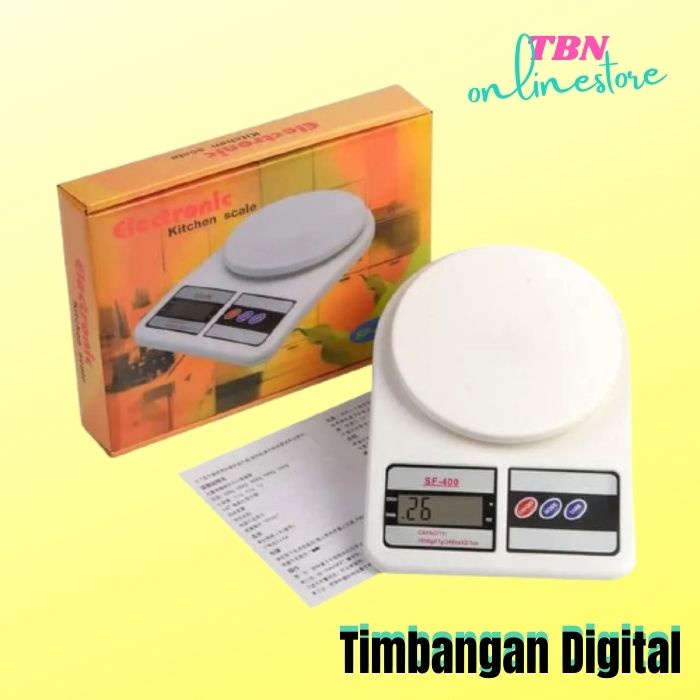 Timbangan dapur kue digital 10kg GSE SF400  - timbangan gram barang Murah