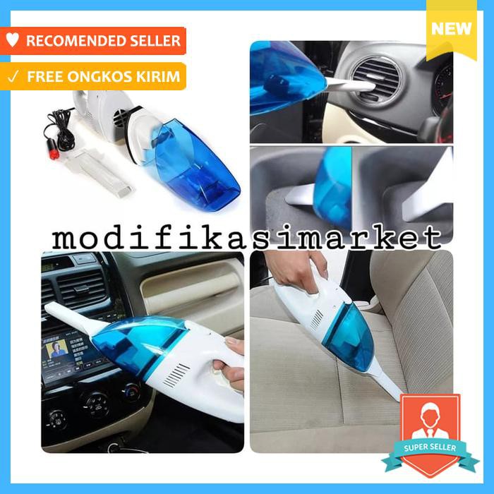 Vacuum cleaner high power portable untuk interior mobil vakum