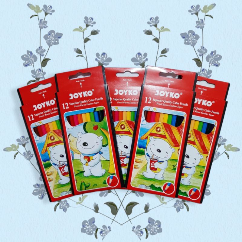 

Pensil Warna Joyko 12 dan 24 Warna