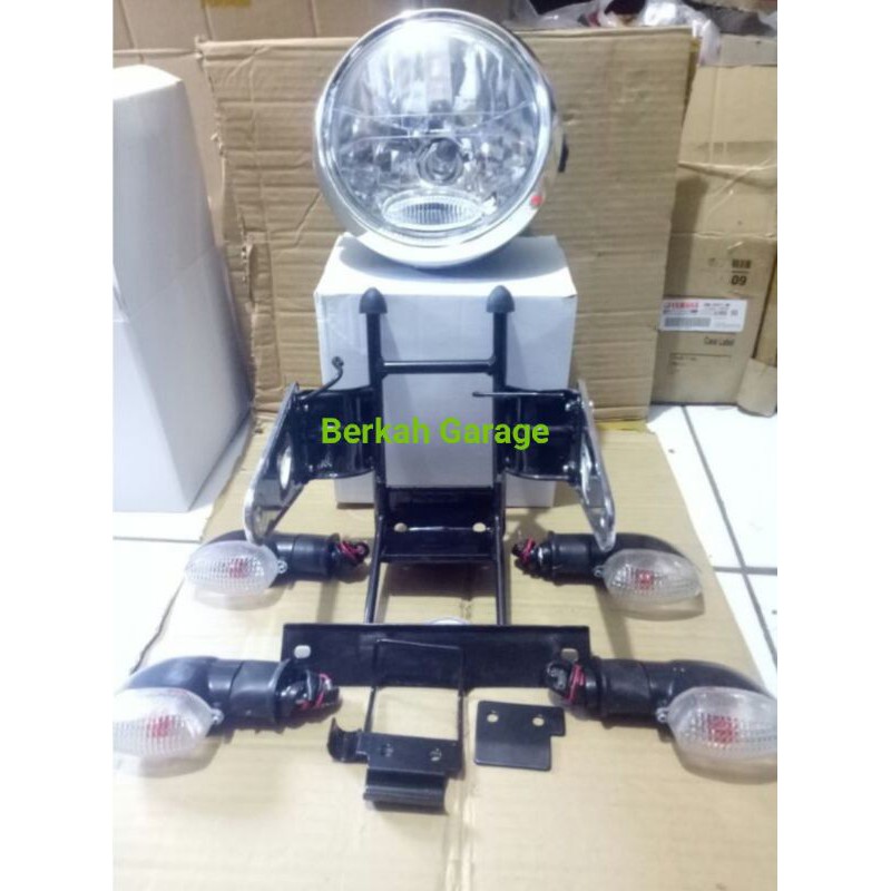 Paket Hemat Lampu Depan Rx-King 2008 Breket Plus Sen Riting 4 Pic Depan Belakang