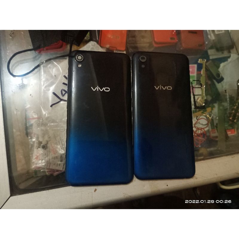 vivo y91c 2/32gb mesin gadis lcd bersih ts retak tidak fungsi