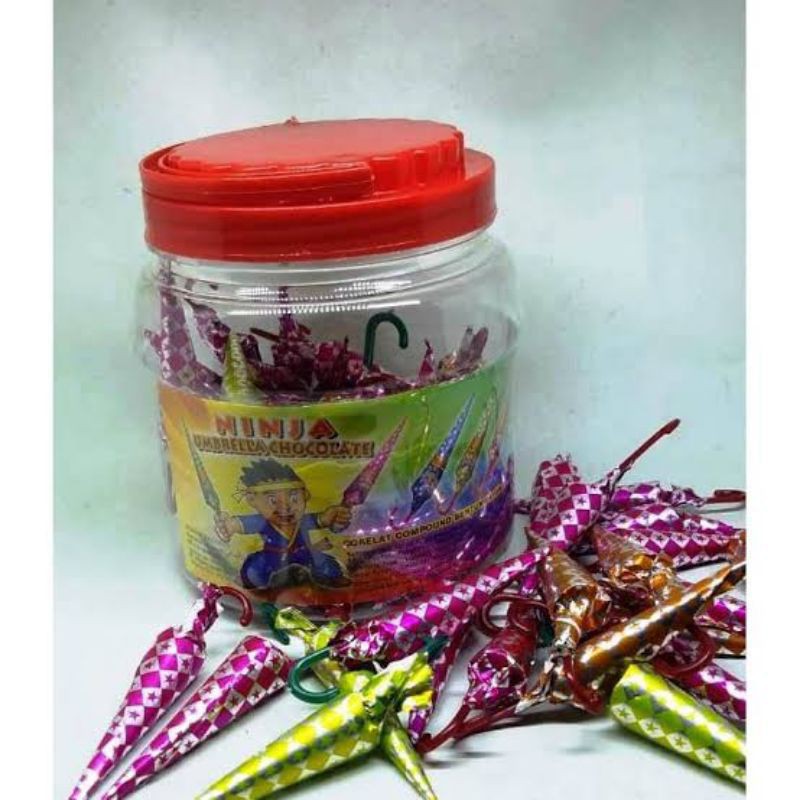 

coklat legendaris coklat unik coklat payung mini umbrella chocolate